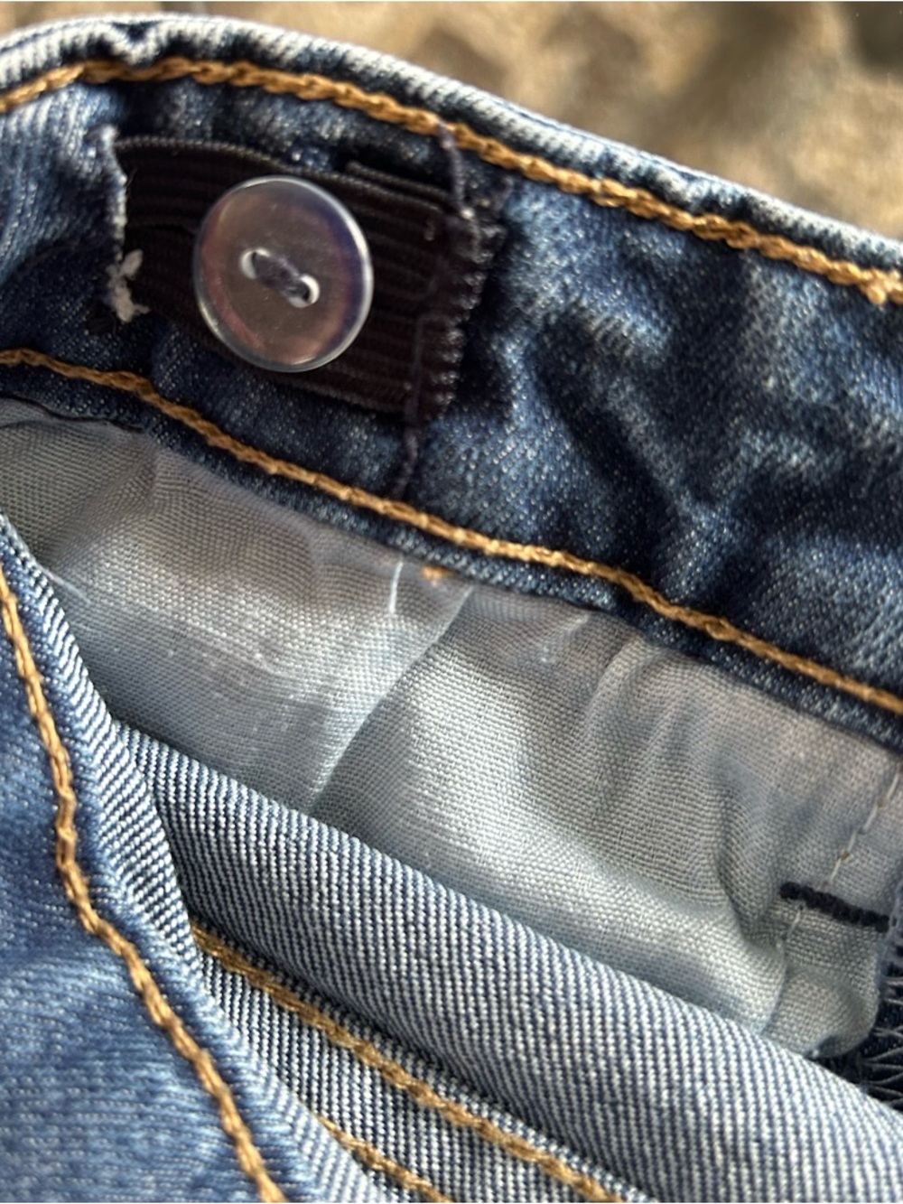 Guess Light Blue Wide-Leg Denim Jeans for Girls - Picture 7 of 8